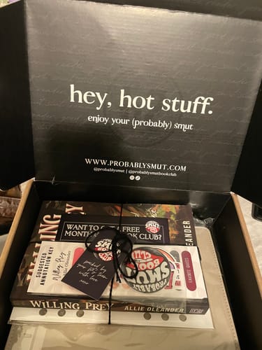 Customer photo review of good girl book club subscription