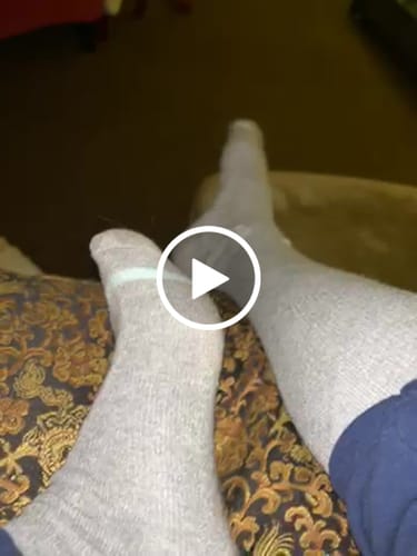Customer video review of Premium Bamboo Compression Socks with Grip