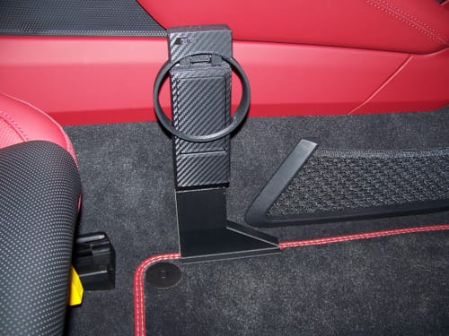 Customer photo review of The Flip Porsche 992 Cup Holder