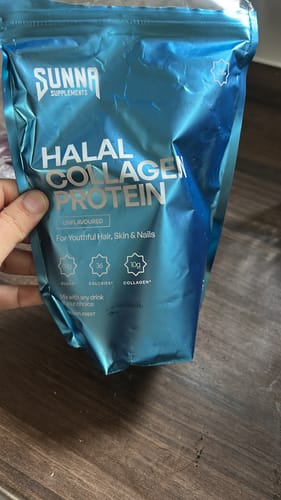 Customer photo review of Halal Collagen Protein