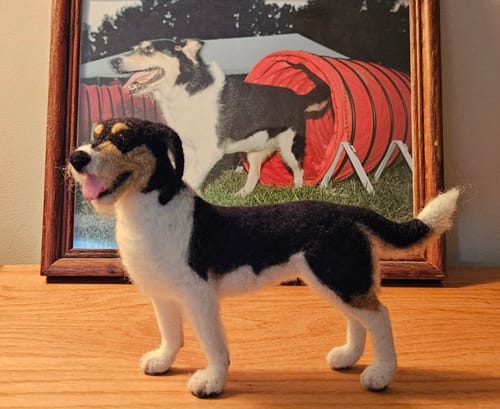 Customer photo review of Core Wool Batting - You Choose Amount