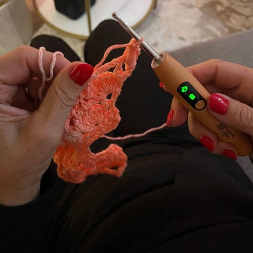 Customer photo review of Heating Crochet Set