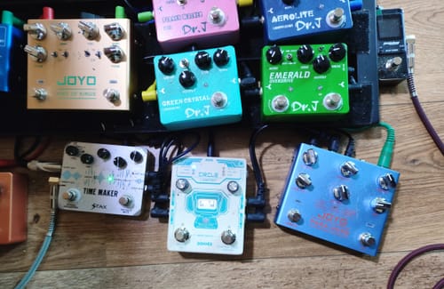 Customer photo review of Donner Circle Looper Gitarrenpedal