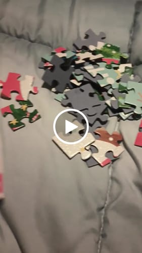 Customer video review of Ho Ho Ho Santa 48 Piece Puzzle Snax