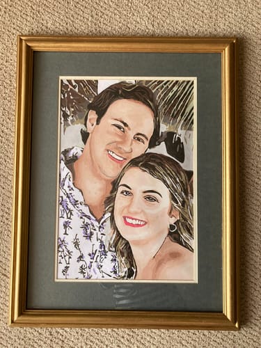 Customer photo review of Paint by Number Kit