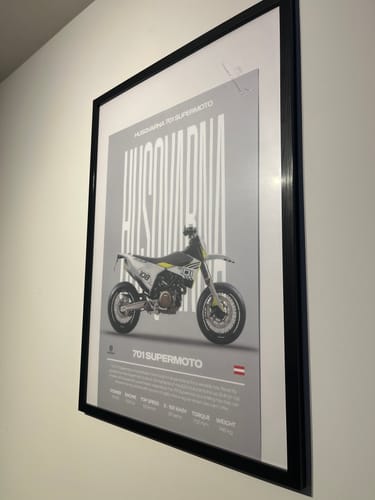 Clara S. review of Modern Custom Motorcycle Poster image 1 out of 1