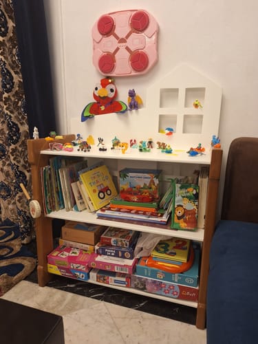 Customer photo review of StoryHouse Bookshelf