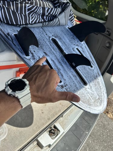 Customer photo review of Firewire TJ Pro Mid (7'2 - 8'0) Ibolic with Volcanic Lam Futures