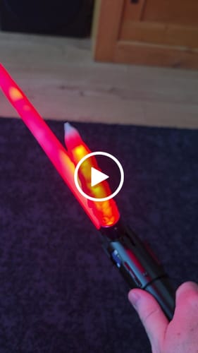 Customer video review of Crossguard Saber - Model Kylo