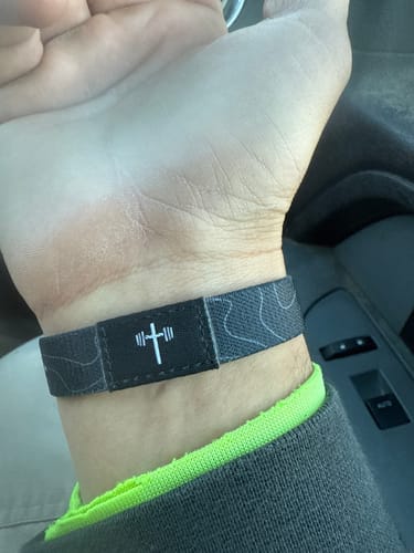 Customer photo review of Daily Bible Verse Wristband