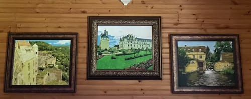 Customer photo review of Custom Landscape Paint By Numbers