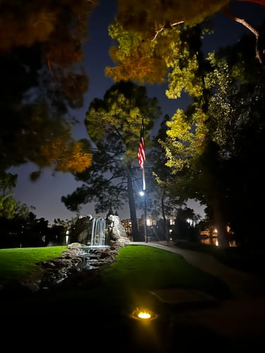 Customer photo review of Ultra Heavy Duty American Flag - 2-ply Polyester - Made In USA