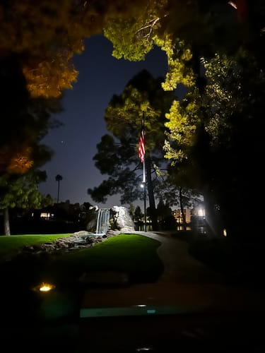 Customer photo review of Ultra Heavy Duty American Flag - 2-ply Polyester - Made In USA