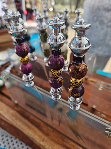 Customer photo review of Wholesale DIY Beaded Stainless Steel Tableware