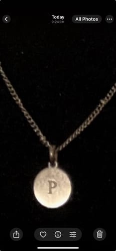 Customer photo review of EARTH STONE NECKLACE (POS)