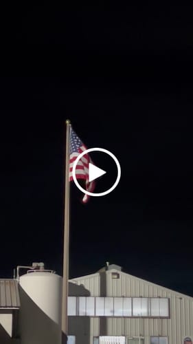 Customer video review of Ultra Heavy Duty American Flag - 2-ply Polyester - Made In USA