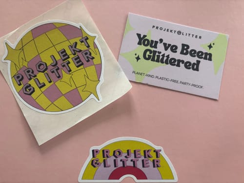 Customer photo review of Build Your Own Glitter Station