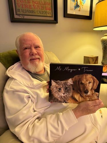 Customer photo review of Pet Art Canvas Wrap