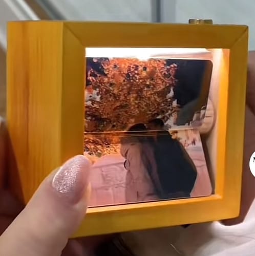 Customer photo review of Işıklı Özel Fotoğraf Kutusu