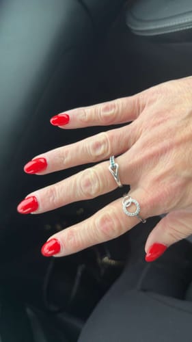 Customer photo review of To My Sister - Forever Linked Ring