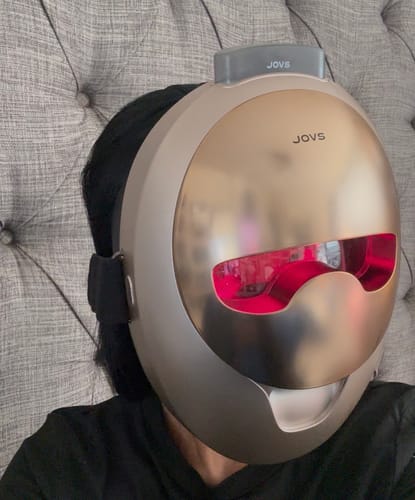 Customer photo review of JOVS 4D Laser MAX-Mist Mask Device (Limited Edition)