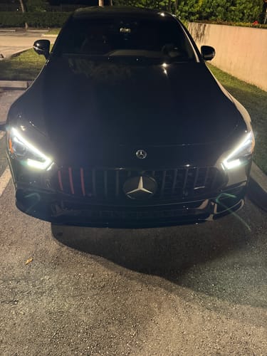 Customer photo review of MERCEDES DOOR LIGHTS