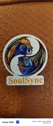 Customer photo review of Customized Magnetic Badge | Wear Your Brand | PrintMine.in