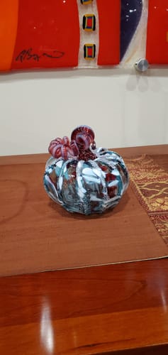 Customer photo review of Winter Frost Pumpkin