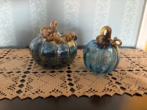 Customer photo review of Mini Pumpkin, Tanzanite