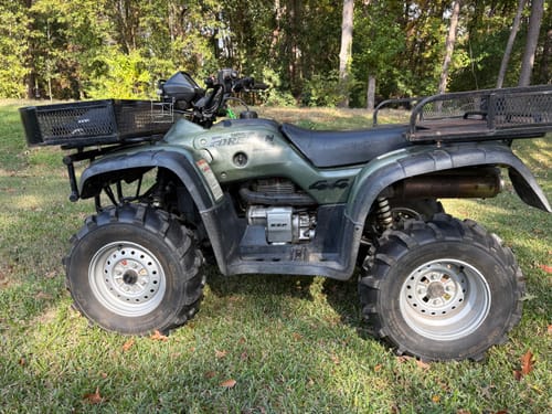 Customer photo review of 1995 to 2011 Honda Foreman 400/450/500 — Long Travel Suspension Kit
