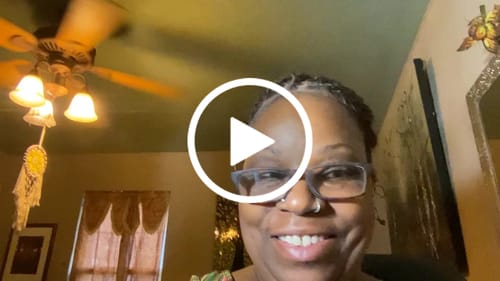 Customer video review of 24" Pre Bleached Human Hair Lace Lightweight Knotless Swiss HD Lace Box Braided Wig 100 Strands