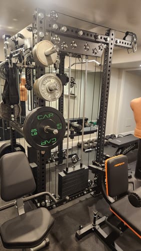 Customer photo review of Blazzed HD1 Squat Rack Functional Trainer