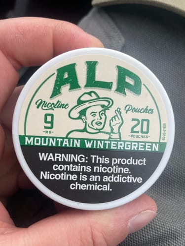 Michael C. review of Mountain Wintergreen Nicotine Pouches image 1 out of 1