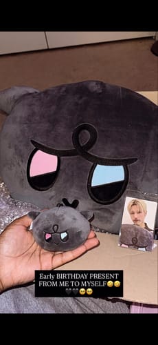 Customer photo review of ATEEZ - MIGHTEEZ FACE PLUSH KEYRING