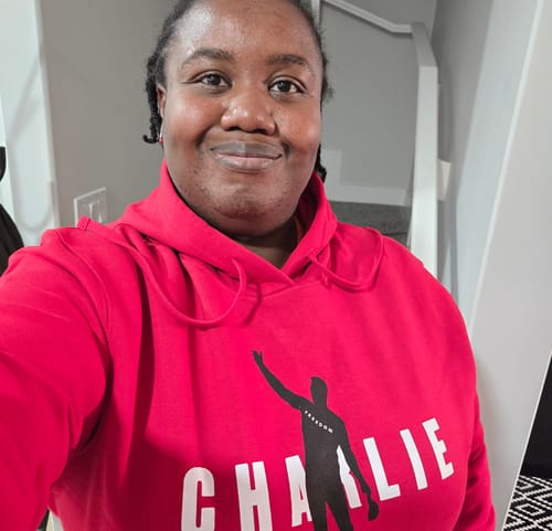 Customer photo review of Air Charlie Hoodie