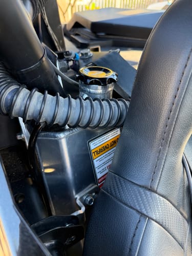 Customer photo review of RPM RZR Pro XP 2 Seat 4 Gallon Auxiliary Fuel Tank