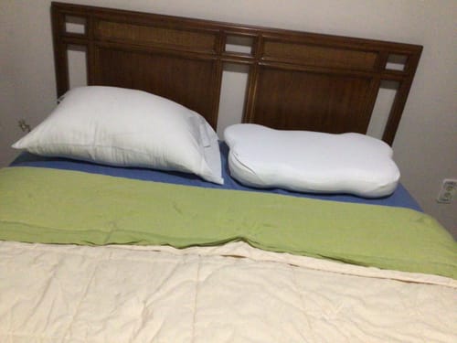 Customer photo review of Cloud Cooling Pillow Case