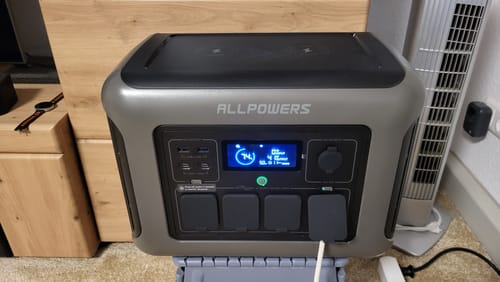 Customer photo review of ALLPOWERS R1500 Lite Tragbare Powerstation | 1600W 1056Wh