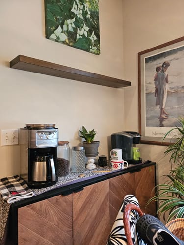 Sandra H. review of Rustic Floating Shelves image 1 out of 1