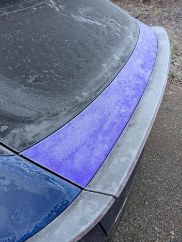 Customer photo review of COLORFUSION® PPF - Flip Purple Blast