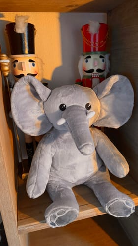 Fotorecensie van een klant over Olifant – Verzwaringsknuffel