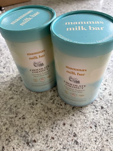 Customer photo review of Lactation Hot Chocolate - Coconut Chocolate