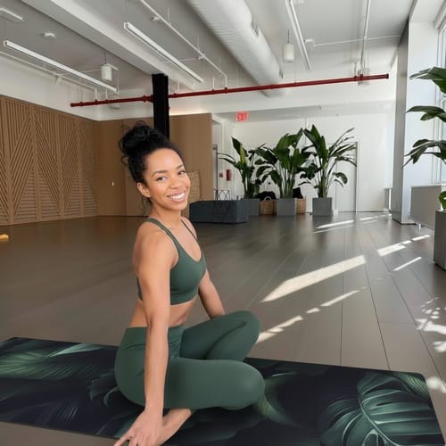 Customer photo review of Verdant Flow Mat