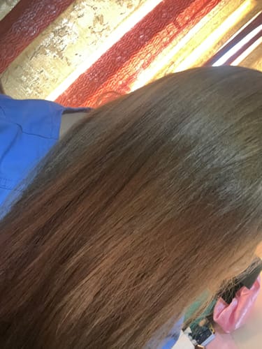 Reseña con foto de un cliente sobre Hair Power - Reparación Capilar 60 ml