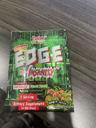 Customer photo review of Edge of Insanity Packet
