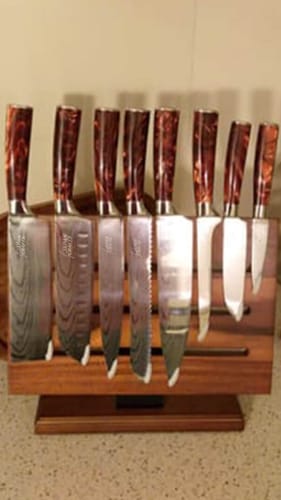Customer photo review of KOMOREBI COLLECTION - Japanese Kitchen Knives