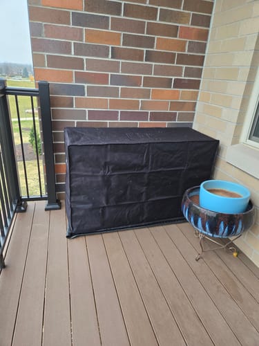 Customer photo review of 18" x 48" Raised Garden Bed - 30" TALL