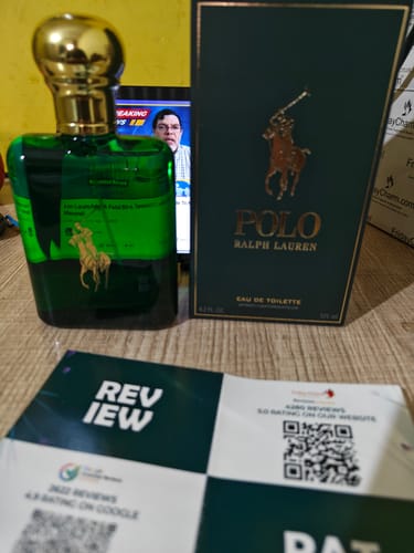 Customer photo review of Ralph Lauren Polo Green Eau De Toilette For Men