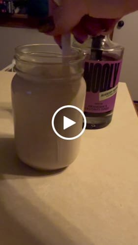 Customer video review of Blueberry Coffee Syrup