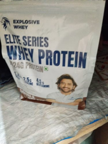Customer photo review of Elite Series Whey Protein